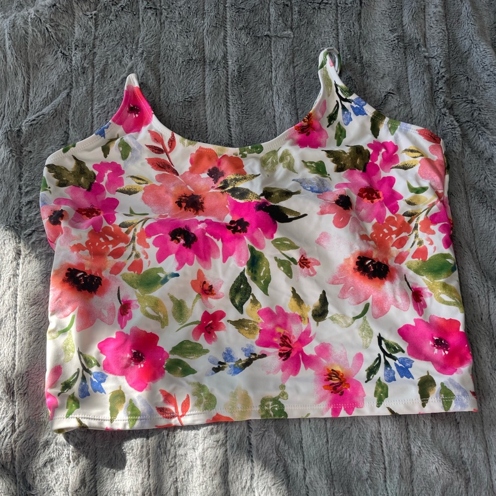 Floral Swim Top